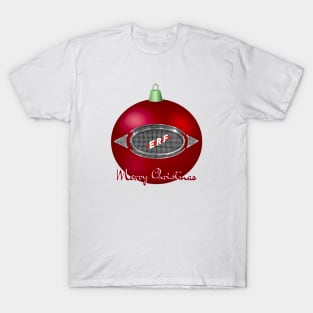 ERF KV vintage British lorry grille Christmas ball special edition T-Shirt